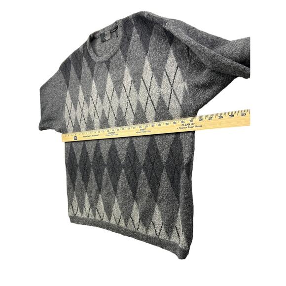 J. Ferrar Men's Argyle Crew Neck Pullover Sweater Size XL Extra Large - Picture 5 of 6